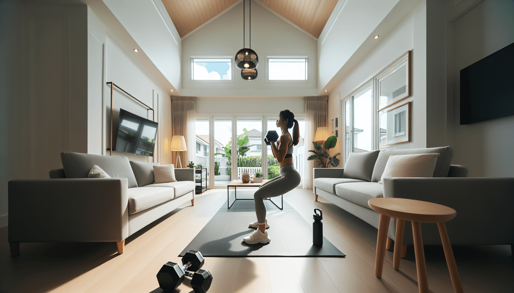 Druk Maar Serieus: Het 30-Minuten Dumbbell Thuisprogramma